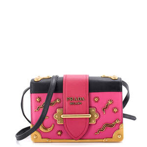 Prada Cahier Crossbody Bag Embellished #201487P19B